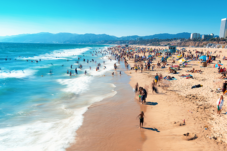 サンタモニカ・ビーチ / Santa Monica State Beach