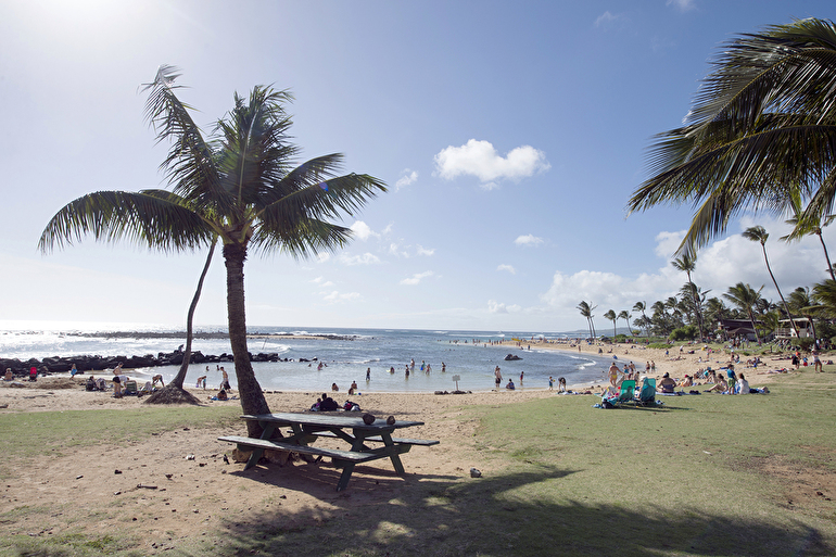 ポイプ・ビーチ・パーク / Poipu Beach Park