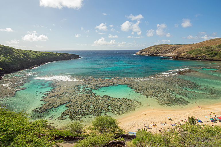 ハナウマ湾自然保護区(ハナウマ湾) / Hanauma Bay Nature Preserve